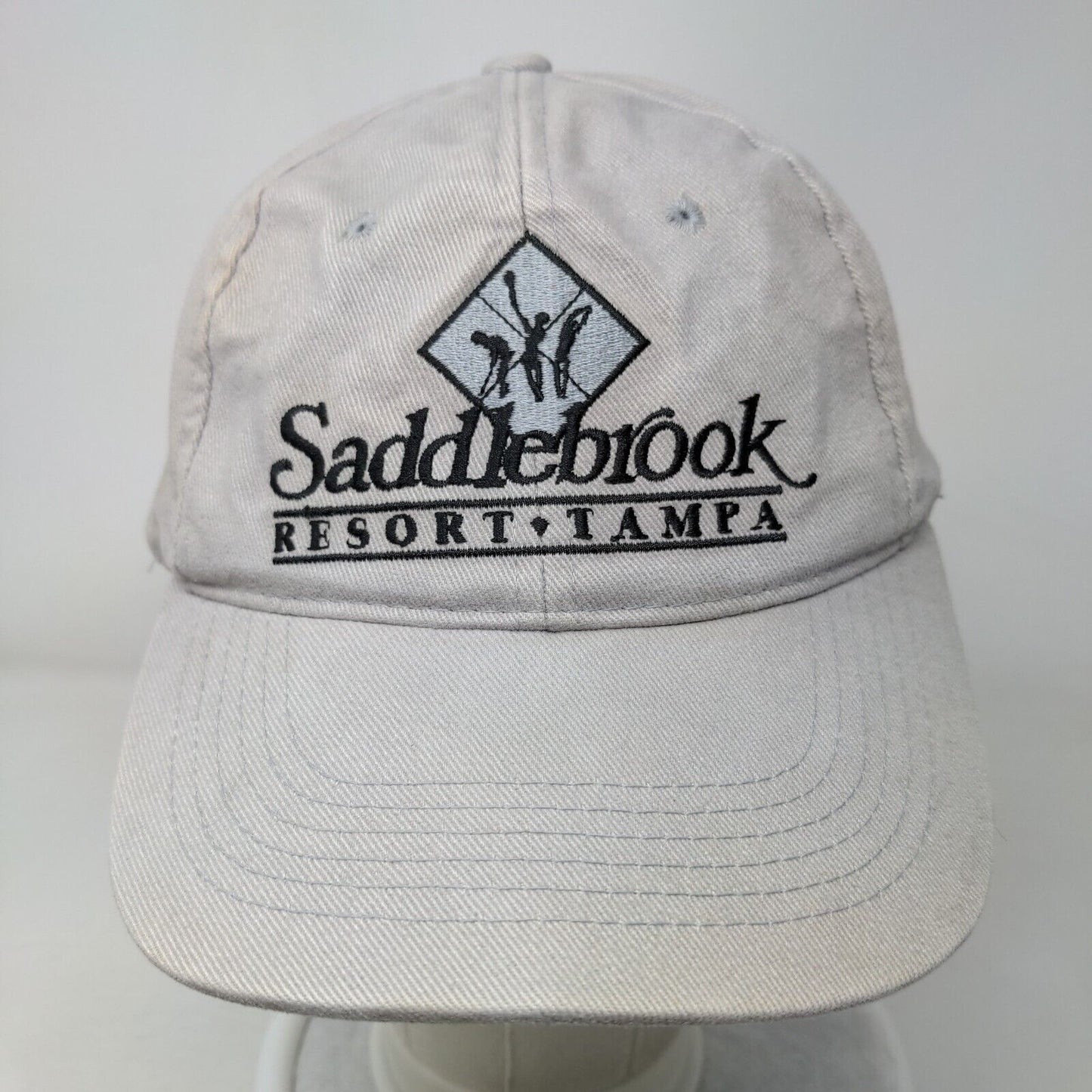 Saddlebrook Resort Tampa Slideback Hat Gray One Size Embroidered