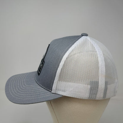 Pacific Headwear Trucker Hat Gray One Size Idaho Van Lith Ranch Mesh Snapback