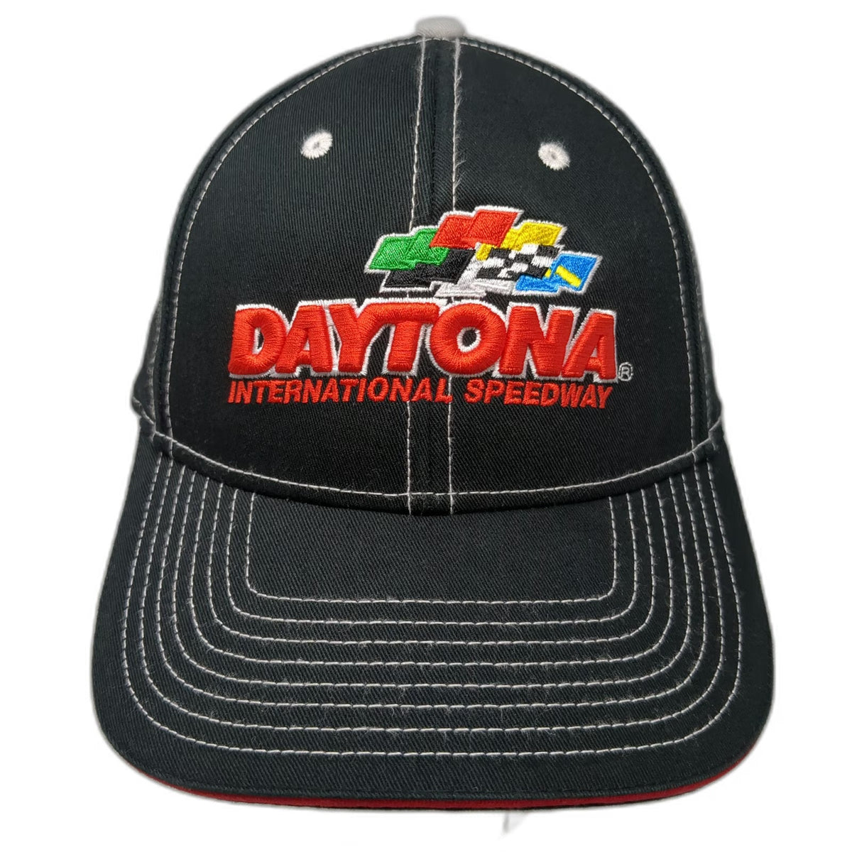 NASCAR Baseball Cap Black One Size Daytona International Speedway Racing Hat