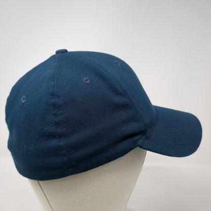 Nike Baseball Cap Blue M Fitted Hat Legacy 91 Stretch Fit Embroidered Letter T
