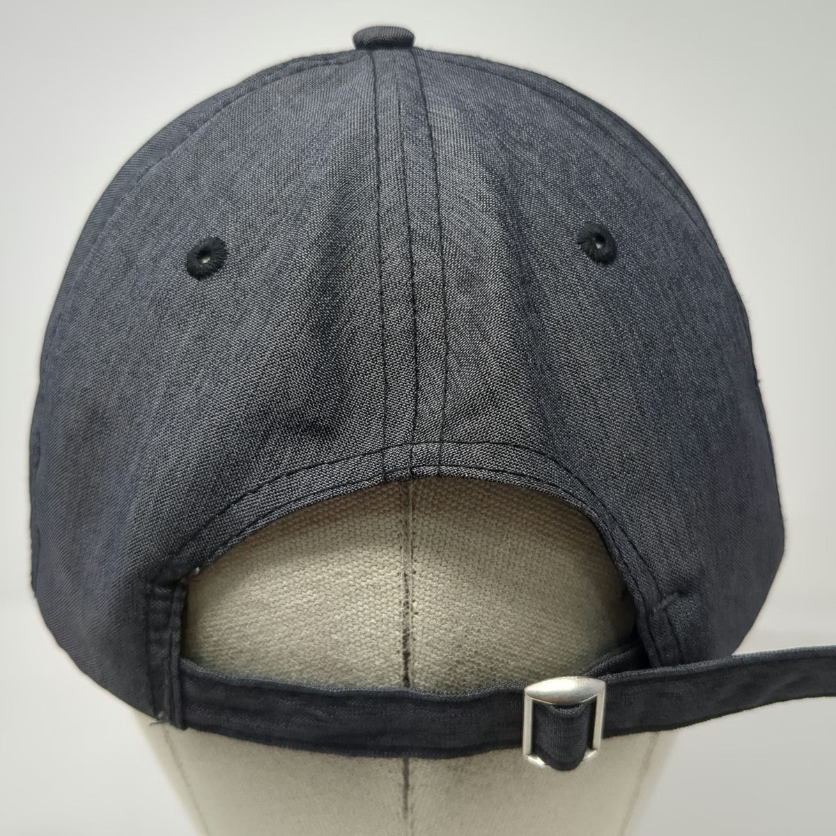 Quake City Caps Baseball Cap Gray One Size Salesforce Cloud Logo Heathered Hat