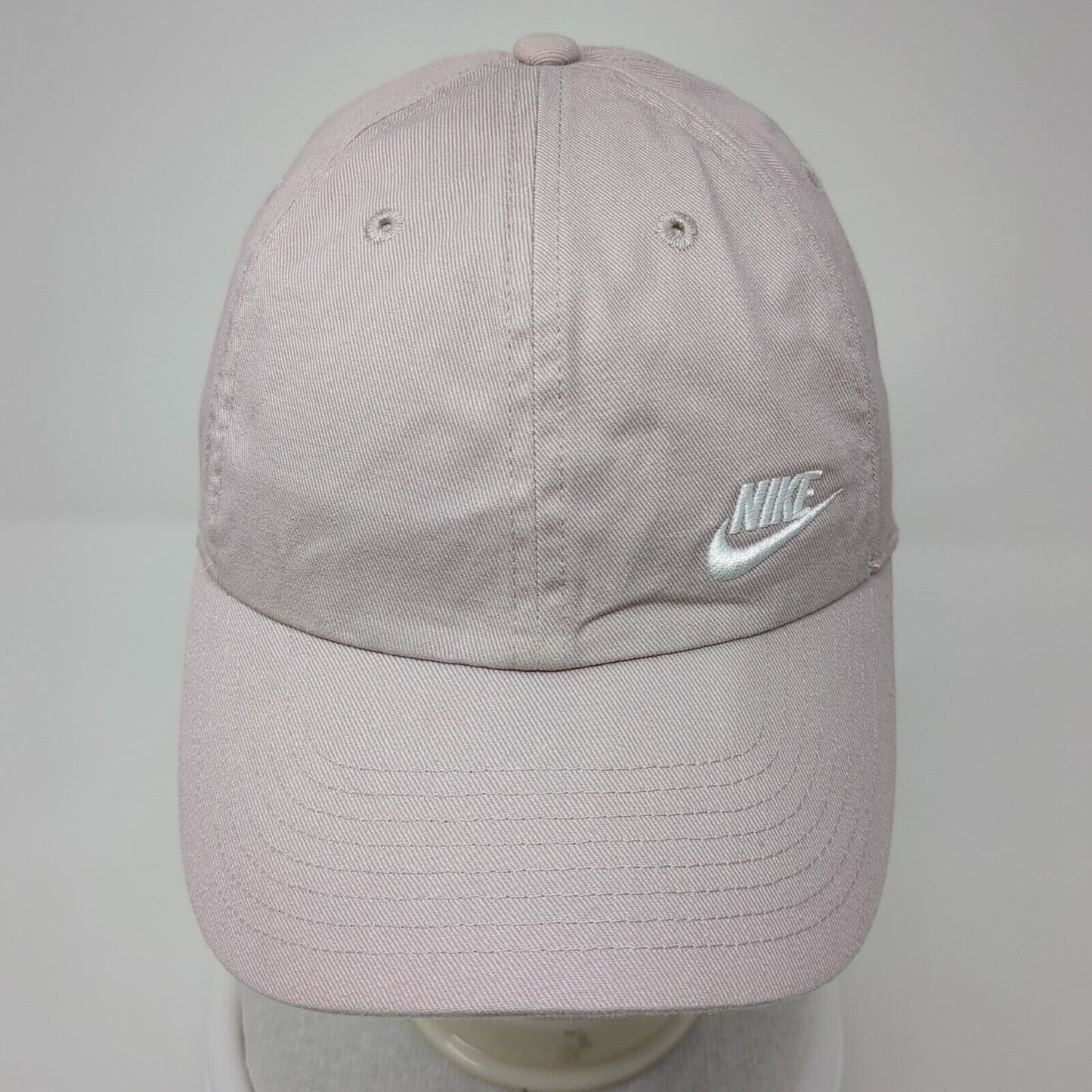 Nike Swoosh Slideback Hat Pink One Size Embroidered Solid Heritage86