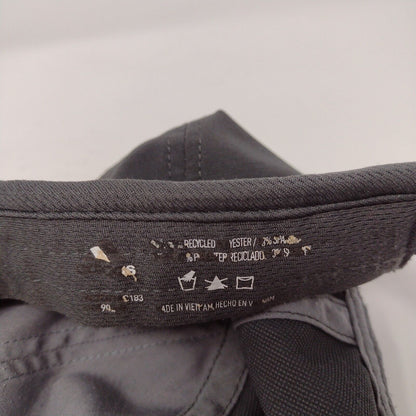 Adidas Aeroready Strapback Hat Gray OSFA Adjustable 3 Stripes Solid
