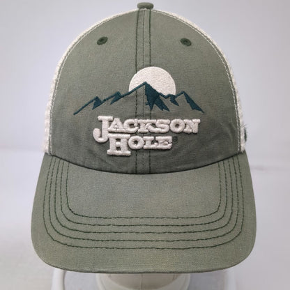 '47 Baseball Cap Green One Size Jackson Hole Mountain Mesh Stretch Outdoors Hat