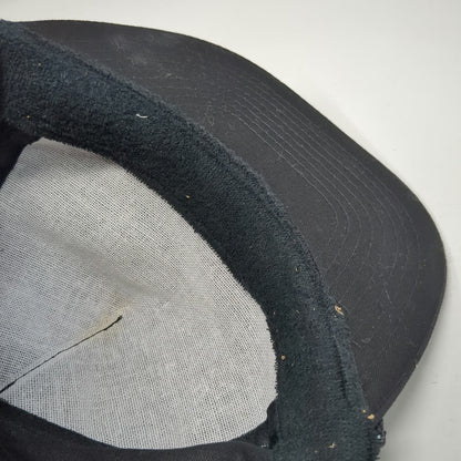 Mohr's Darkman Movie 1990 Promo Black OS Trucker Rope Hat Slideback Vintage