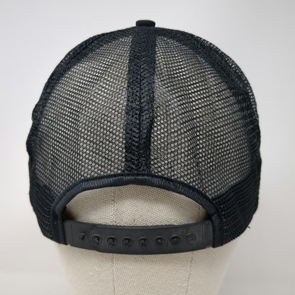 NJEA NEA Trucker Hat Black One Size Snapback Mesh Education Association Union