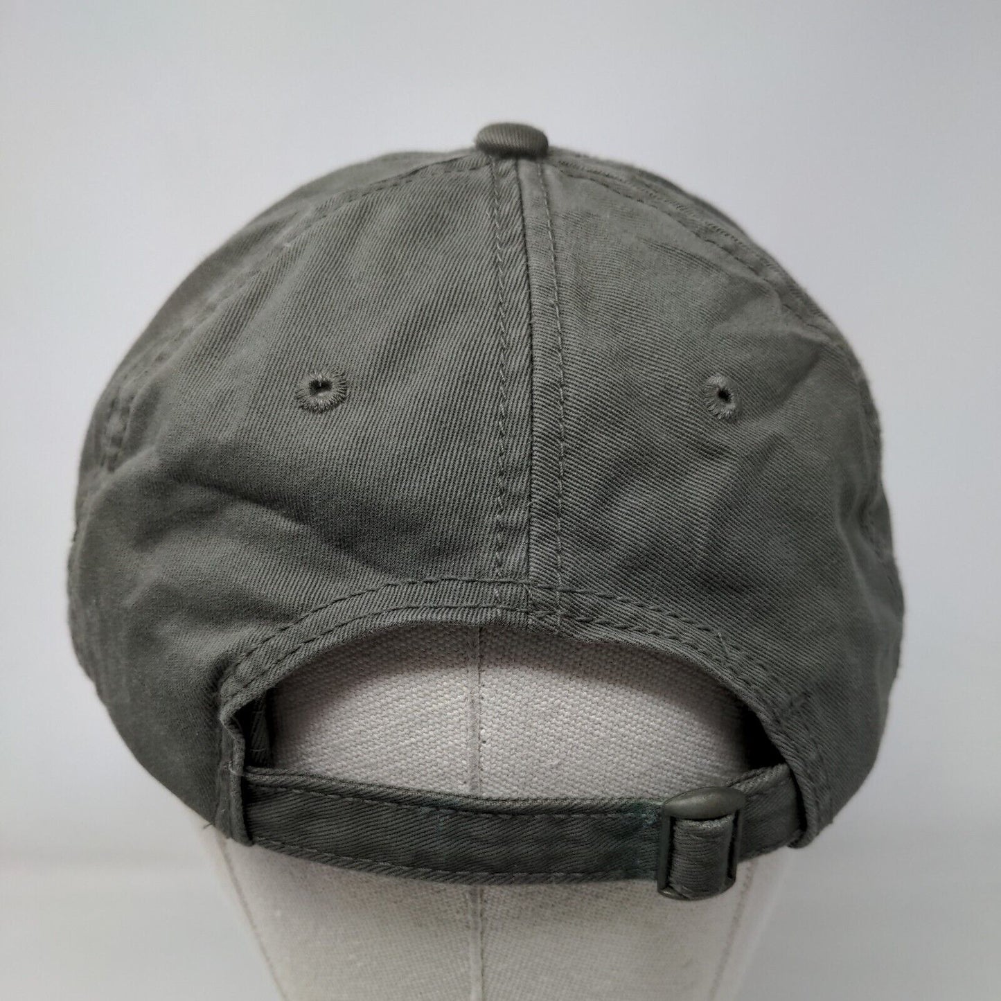 Let's Shack Up Slideback Hat Grayish-Brown OSFA Solid Joe's Crab Shack