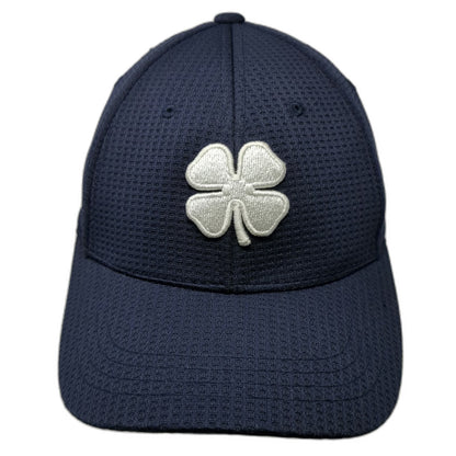 Black Clover Baseball Cap Blue M Memory Fit Four Leaf Clover Live Lucky Hat