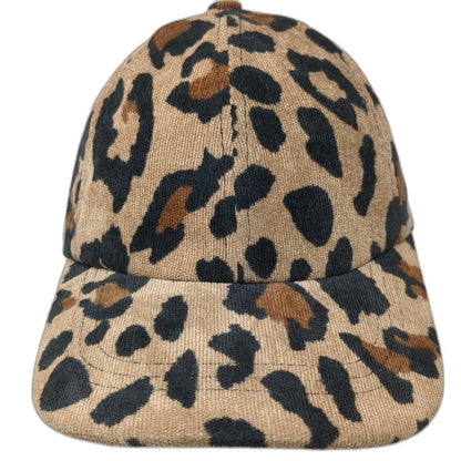 Maurices Baseball Cap Beige Black Brown One Size Leopard Animal Print Strap Hat