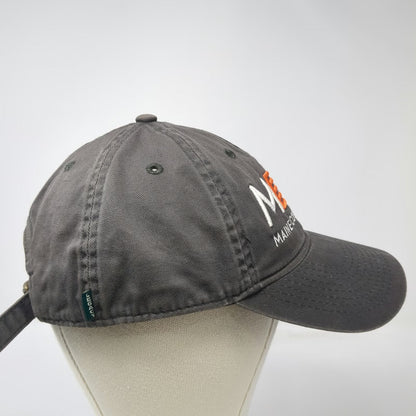 Legacy Maine College of Art MECA Gray Baseball Cap One Size Slideback Hat Logo