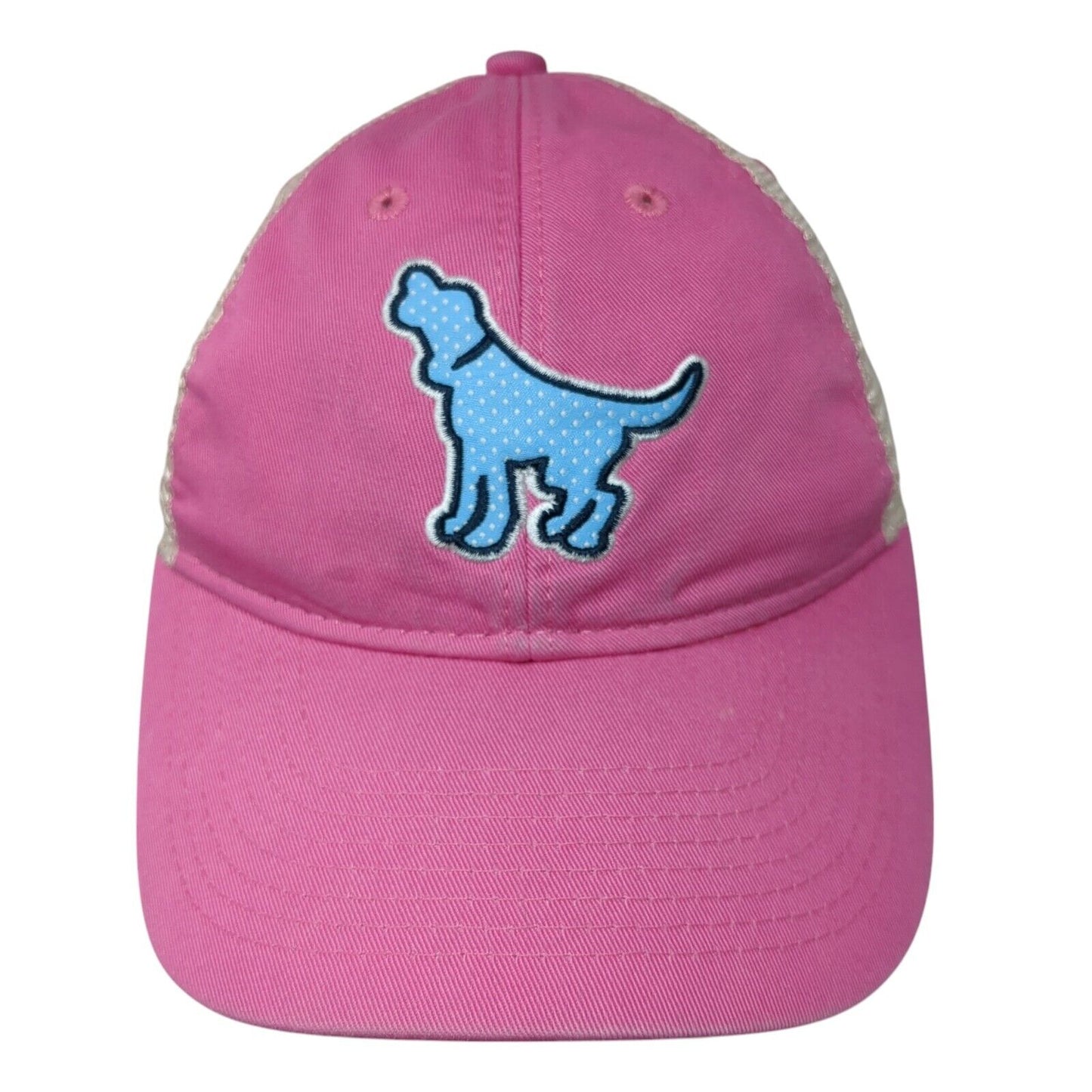 Southern Fried Cotton Dog Snapback Mesh Back Trucker Hat Multi One Size