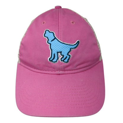 Southern Fried Cotton Dog Snapback Mesh Back Trucker Hat Multi One Size