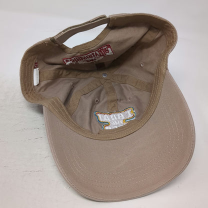 Johnsonville Leinenkugel's I Brat The Beer Baseball Cap Beige One Size Hat Logo