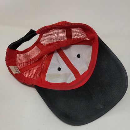 Dodge Hellcat Strapback Mesh Back Trucker Hat Multi One Size Colorblock