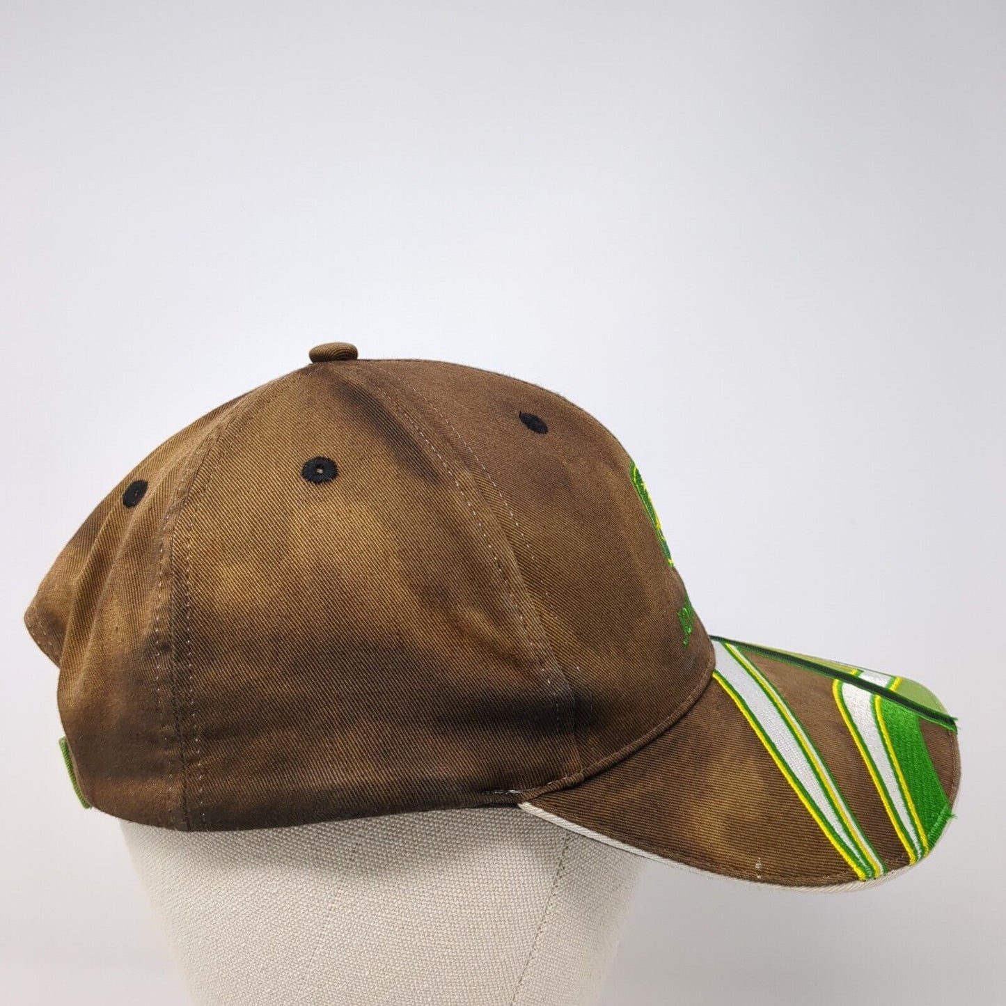 John Deere Strapback Hat Multicolor One Size Embroidered K-Products