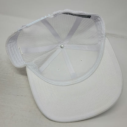 Richardson Trucker Hat White OSFM Rock & Armor Physical Therapy Mesh Snapback