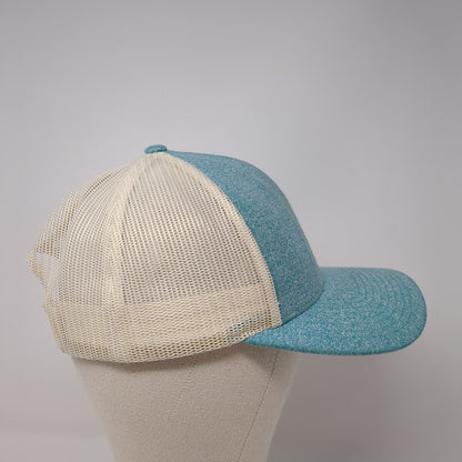 Oltmanns Honey Snapback Mesh Back Trucker Hat Blue M/L Richardson