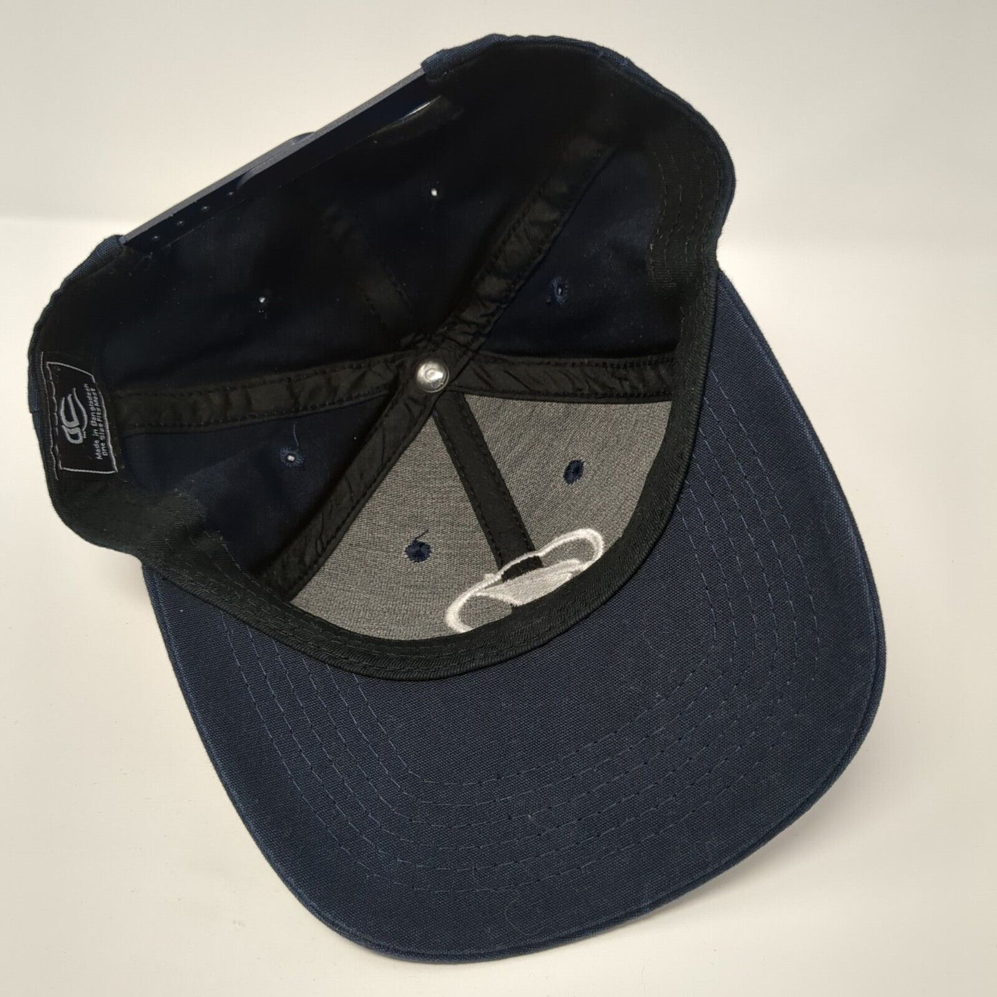 Ataraxis PEO Snapback Hat Blue One Size Adjustable 6 Panel Outdoor Cap