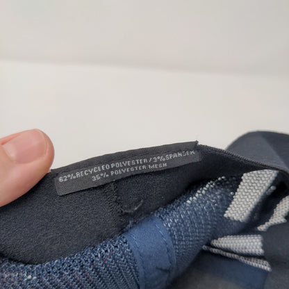 D.L. Evans Bank Idaho Patch Fitted Mesh Back Trucker Hat Blue S/M Legacy