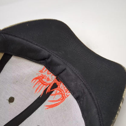 Mrs. Doe Pee's Brown Camo Snapback Hat OS Made in USA Embroidered Cap Vintage