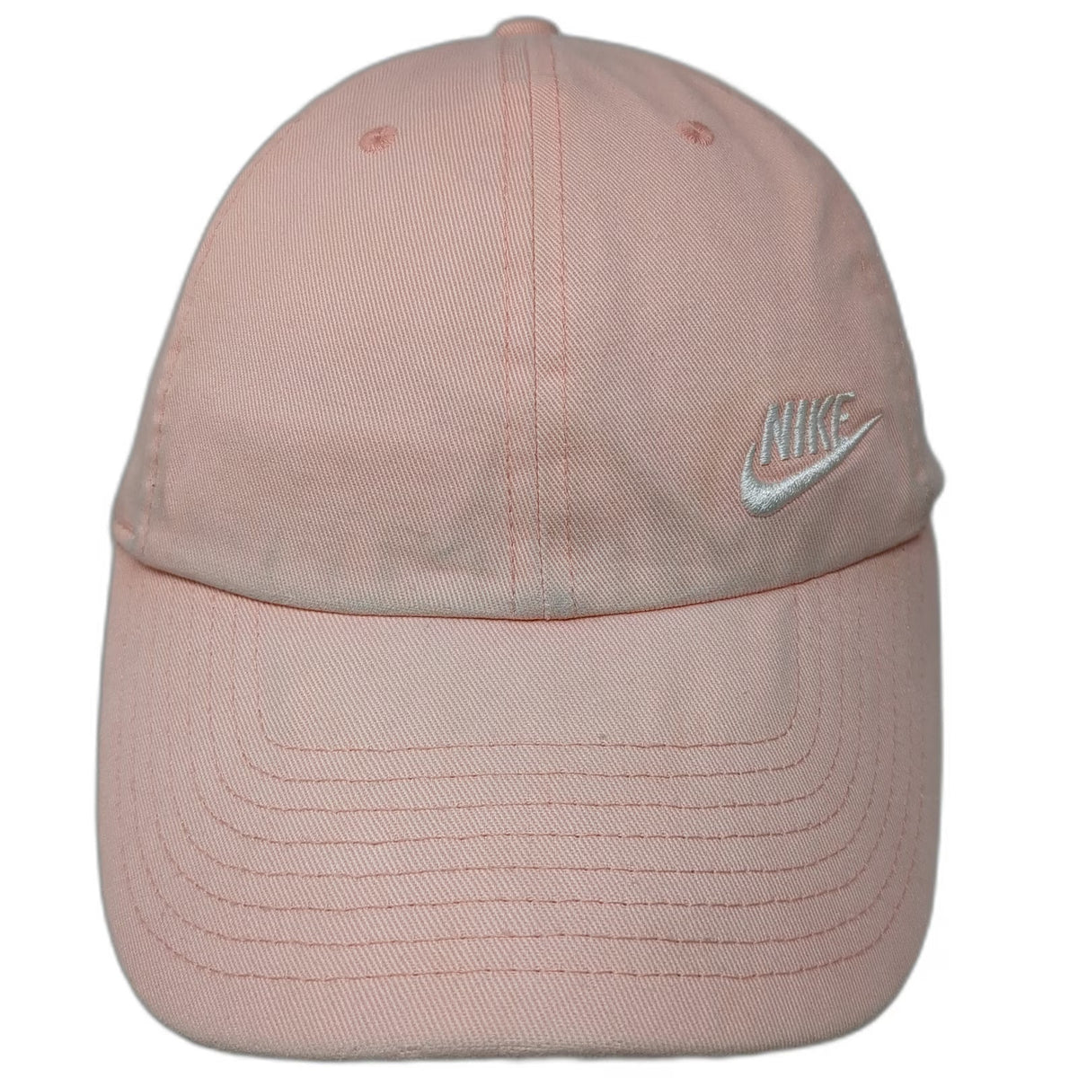 Nike Baseball Cap Pink One Size Heritage86 Swoosh Logo Hat Slideback Adjustable