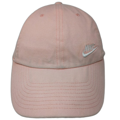 Nike Baseball Cap Pink One Size Heritage86 Swoosh Logo Hat Slideback Adjustable