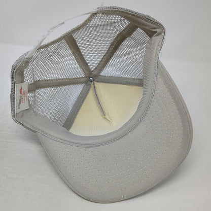 Designer Award Trucker Hat Gray One Size Tradewinds Fuqua Homes Mesh Snapback