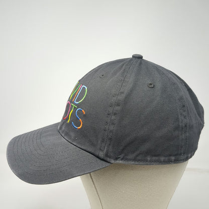 '47 Baseball Cap Gray One Size Vivid Roots Cotton Slideback Adjustable Logo Hat