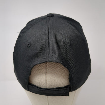 Grill Master Strapback Hat Black One Size Adjustable Embroidered 6 Panel Gertex