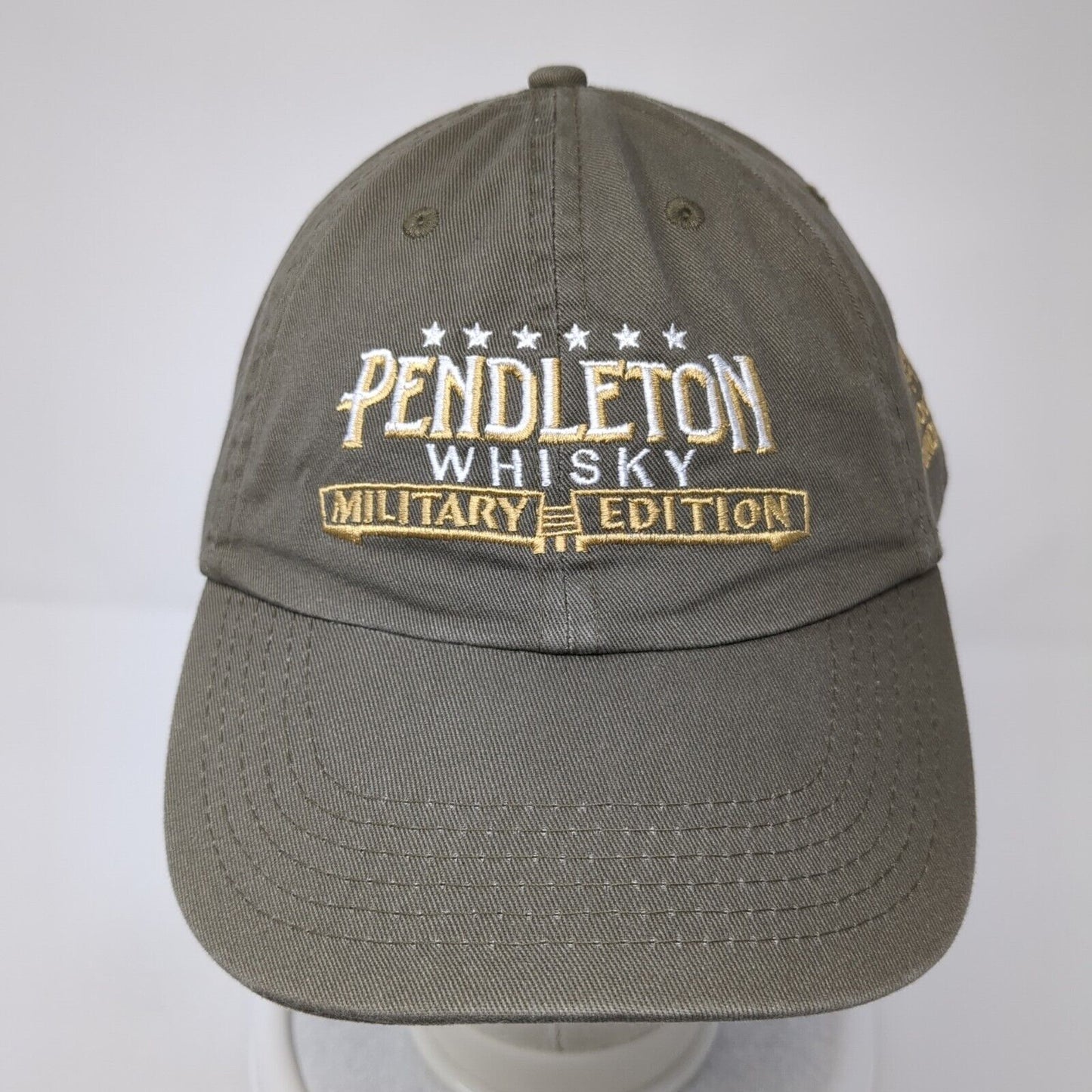 Pendleton Whisky Military Edition Slideback Hat Brown One Size 6 Panel