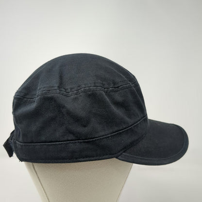 Oregon Ducks NCAA Zephyr Army Cap Black One Size Rhinestones Hibiscus Floral Hat