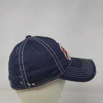 Bub's Big Ugly Fitted Hat Blue 57cm Embroidered 6 Panel Cap America