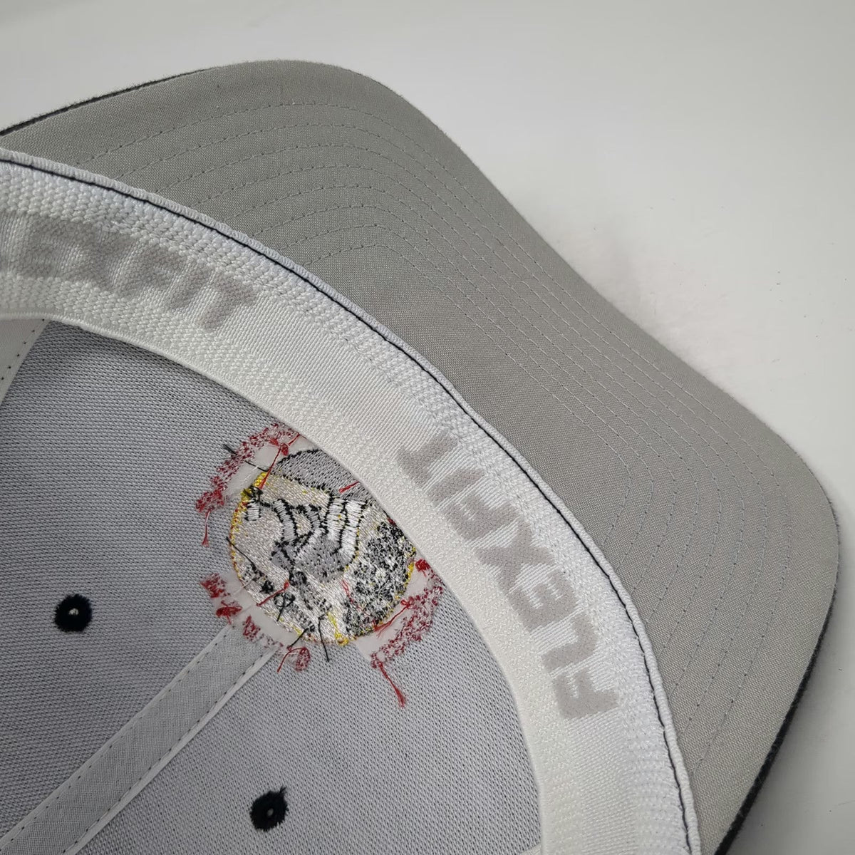 Flexfit Baseball Cap Black One Size Mesh Eric Marsh Foundation Firefighters Hat