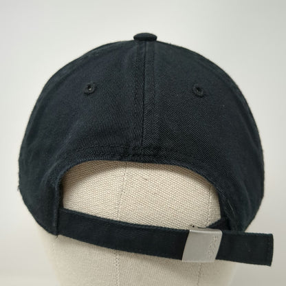 Adidas Baseball Cap Black One Size Tonal Logo Adjustable Slideback Sport Hat