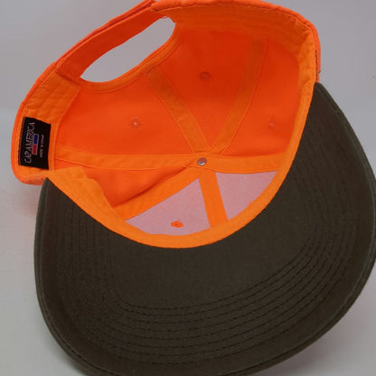 Cap America Baseball Cap Orange One Size Dakota Bumper Body Supply Brown Hat