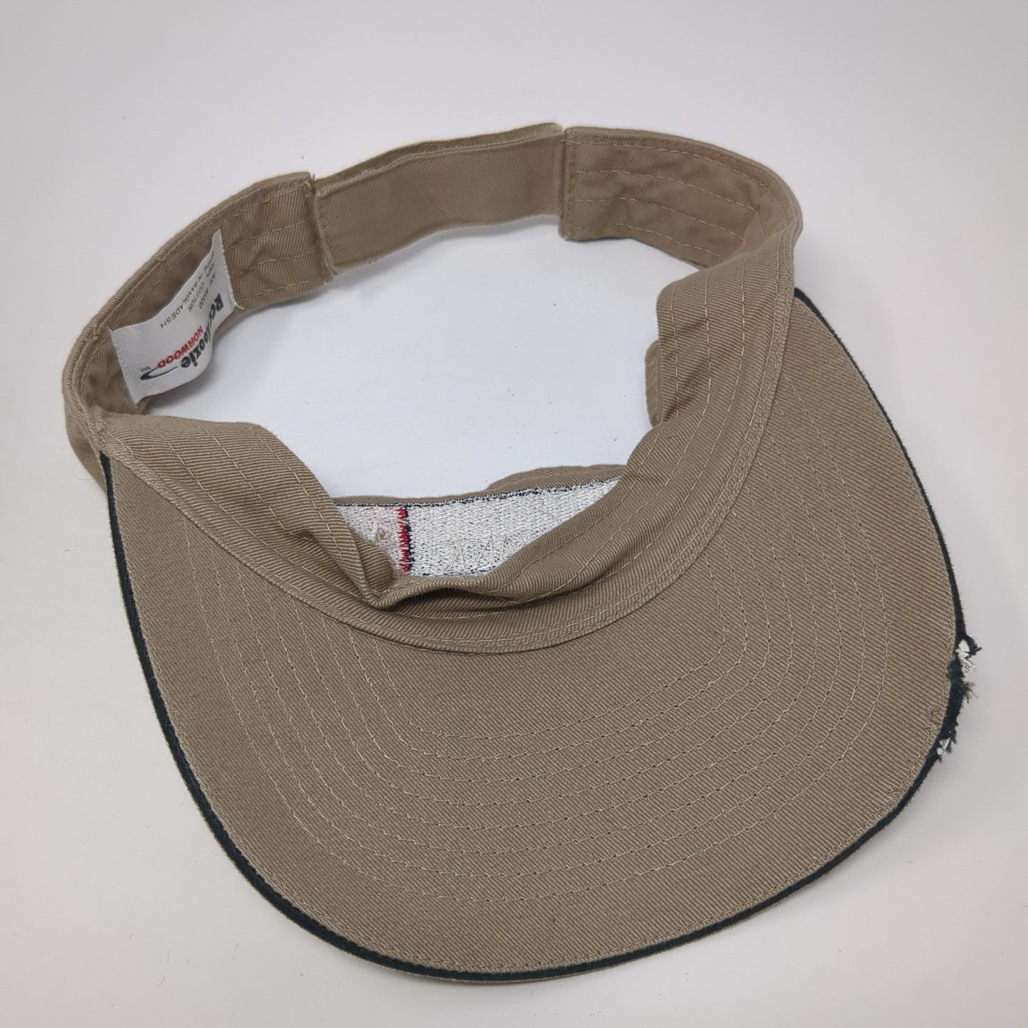 D.L. Evans Bank Idaho's Hometown Community Bank Sun Visor Hat Brown One Size