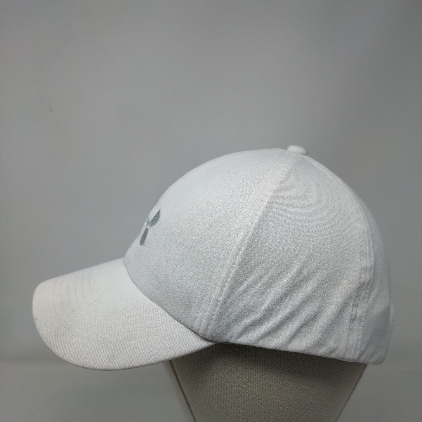 Under Armour Slideback Hat White One Size Solid Adjustable Embroidered