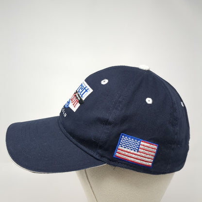 Jarrett Gordon Winter Haven Ford Lincoln Strapback Hat Blue OS Adjustable Cotton