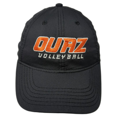 Legacy Athletic Baseball Cap Black One Size OUAZ Volleyball Slideback Strap Hat