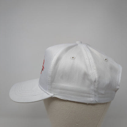 In God We Trust Snapback Hat White One Size Adjustable Patriotic Polyester