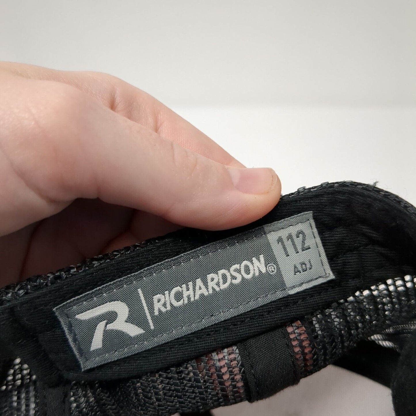 Top Notch Beard Snapback Trucker Hat Black OS Adjustable Mesh Back Richardson