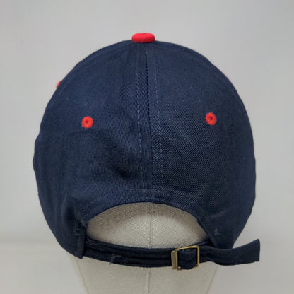 USA Slideback Hat Multicolor One Size Adjustable Embroidered Patriotic 6 Panel
