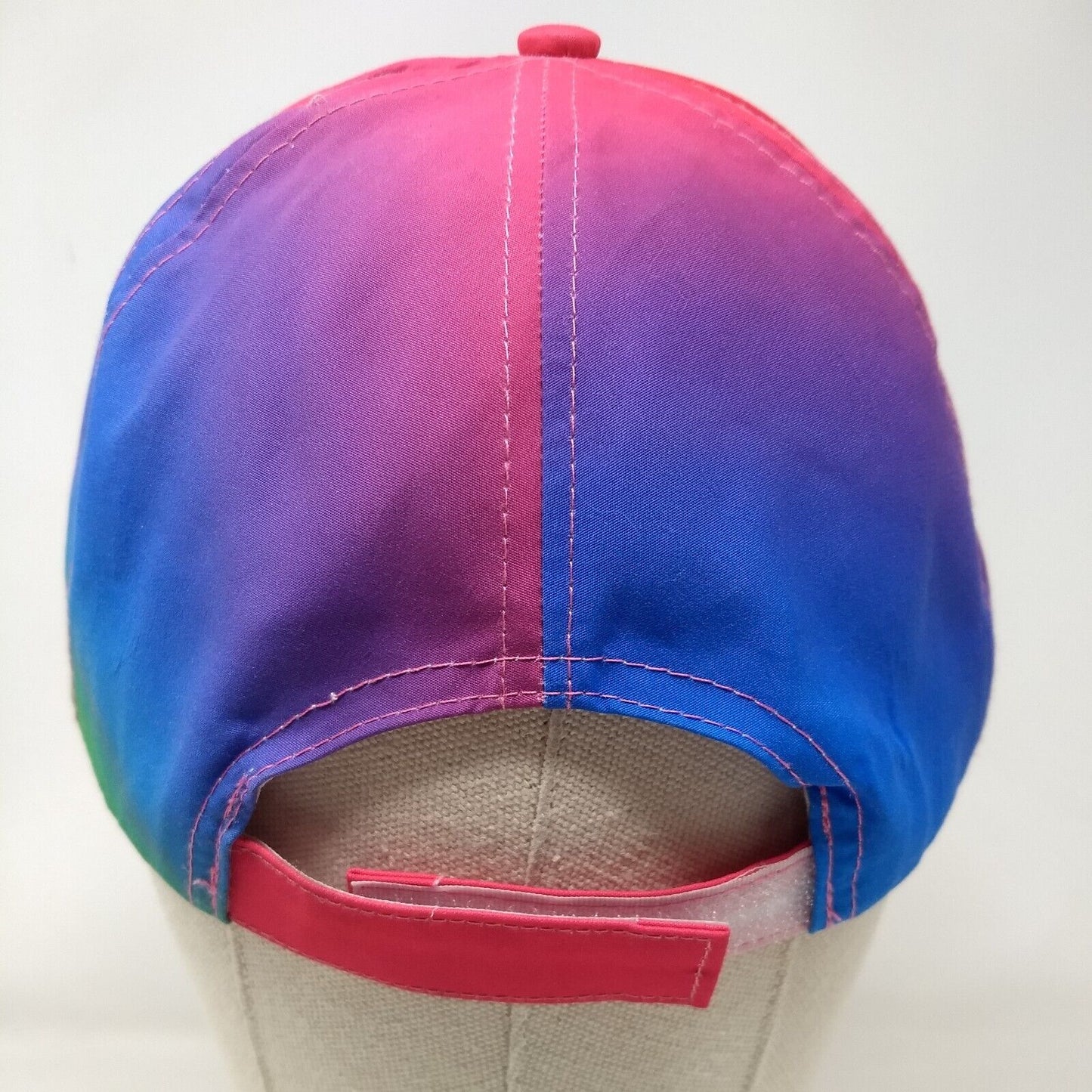 Slurpee Strapback Hat Multicolor OSFA Adjustable Tie Dye Paint Splatter