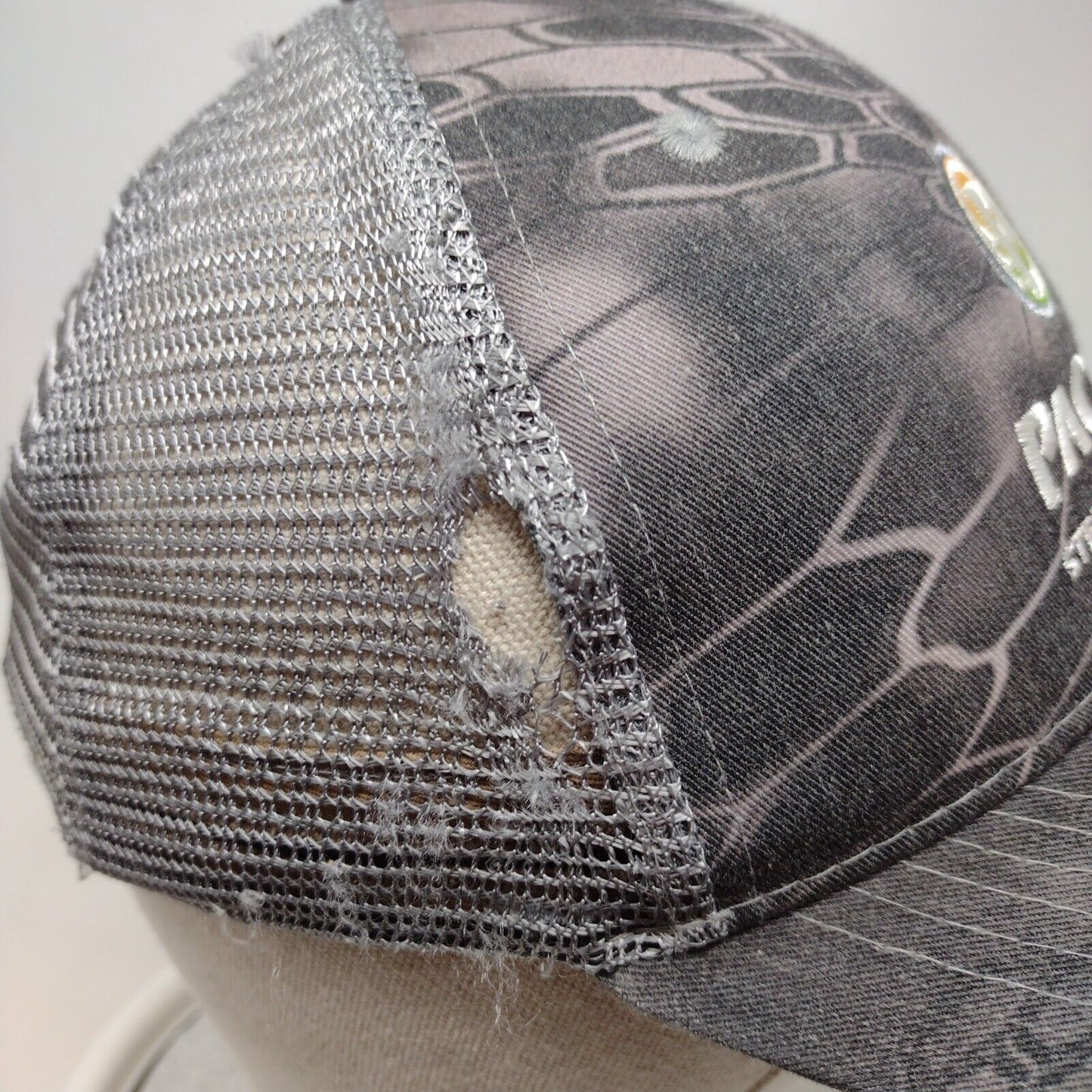 Pacific Steel & Recycling Strapback Mesh Back Trucker Hat Multi One Size