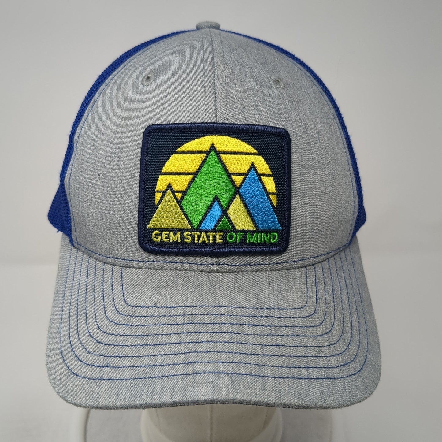 Gem State Of Mind Snapback Mesh Back Trucker Hat Multicolor One Size