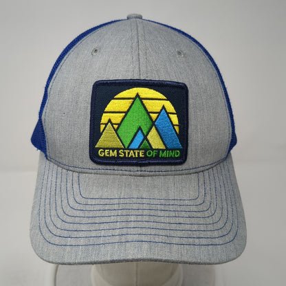 Gem State Of Mind Snapback Mesh Back Trucker Hat Multicolor One Size