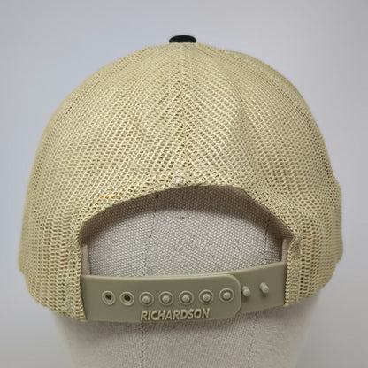 Richardson Trucker Hat Black One Size Baymar Mechanical Anchor Heating Cooling