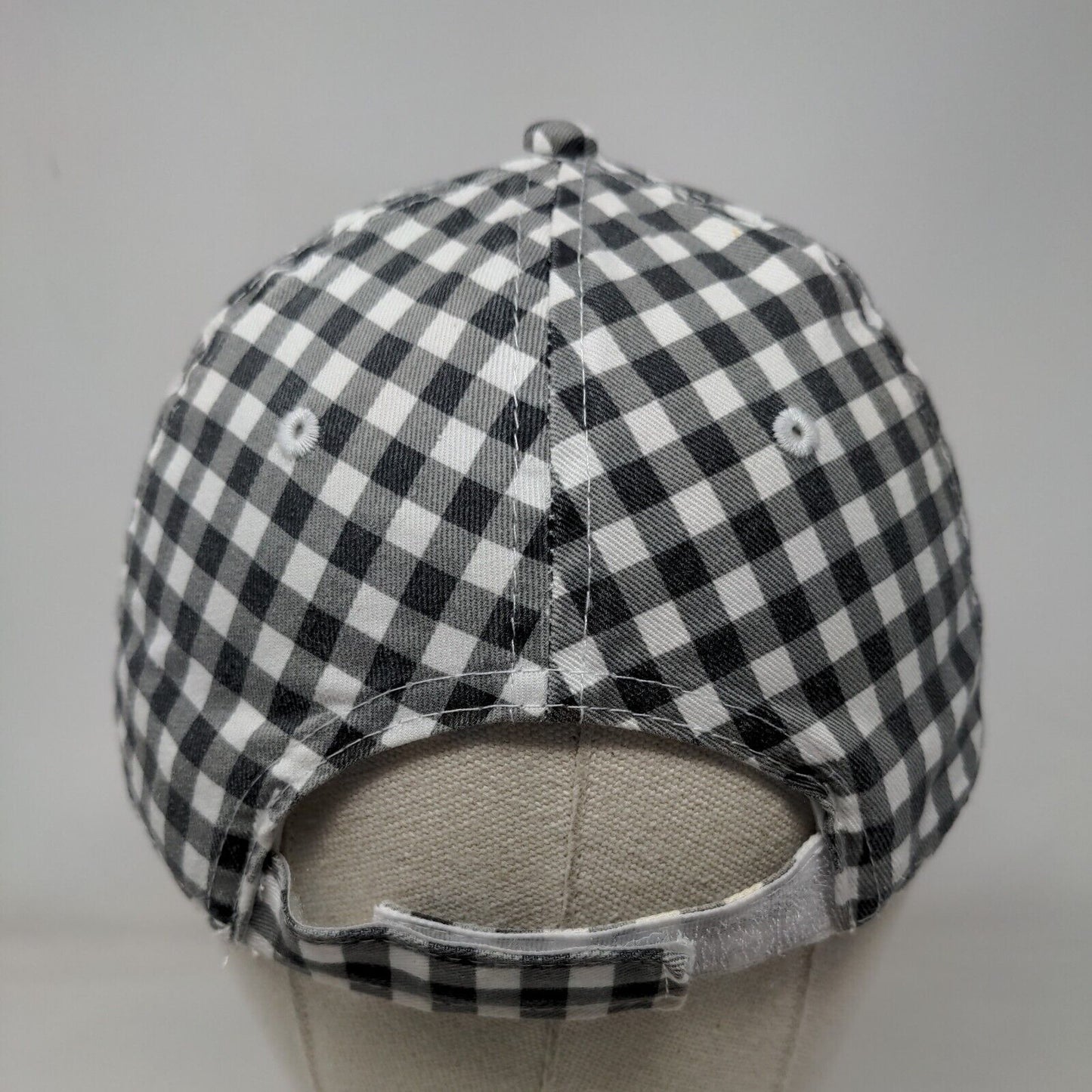 Unbranded Strapback Hat Multicolor OSFM Adjustable Check Gingham