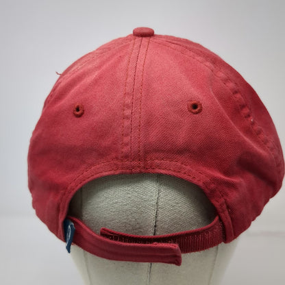 Ouray Sportswear Baseball Cap Red One Size Colorado Embroidered Strapback Hat
