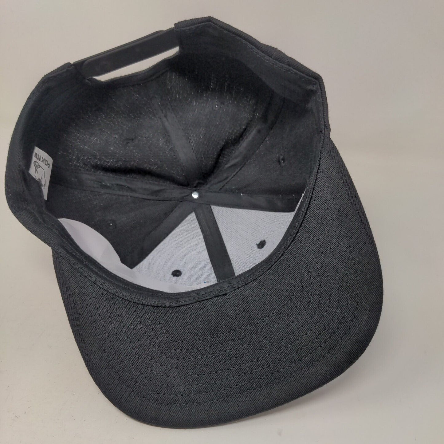Foxin Men's Snapback Hat Black Adjustable Team Jugosos Embroidered Logo